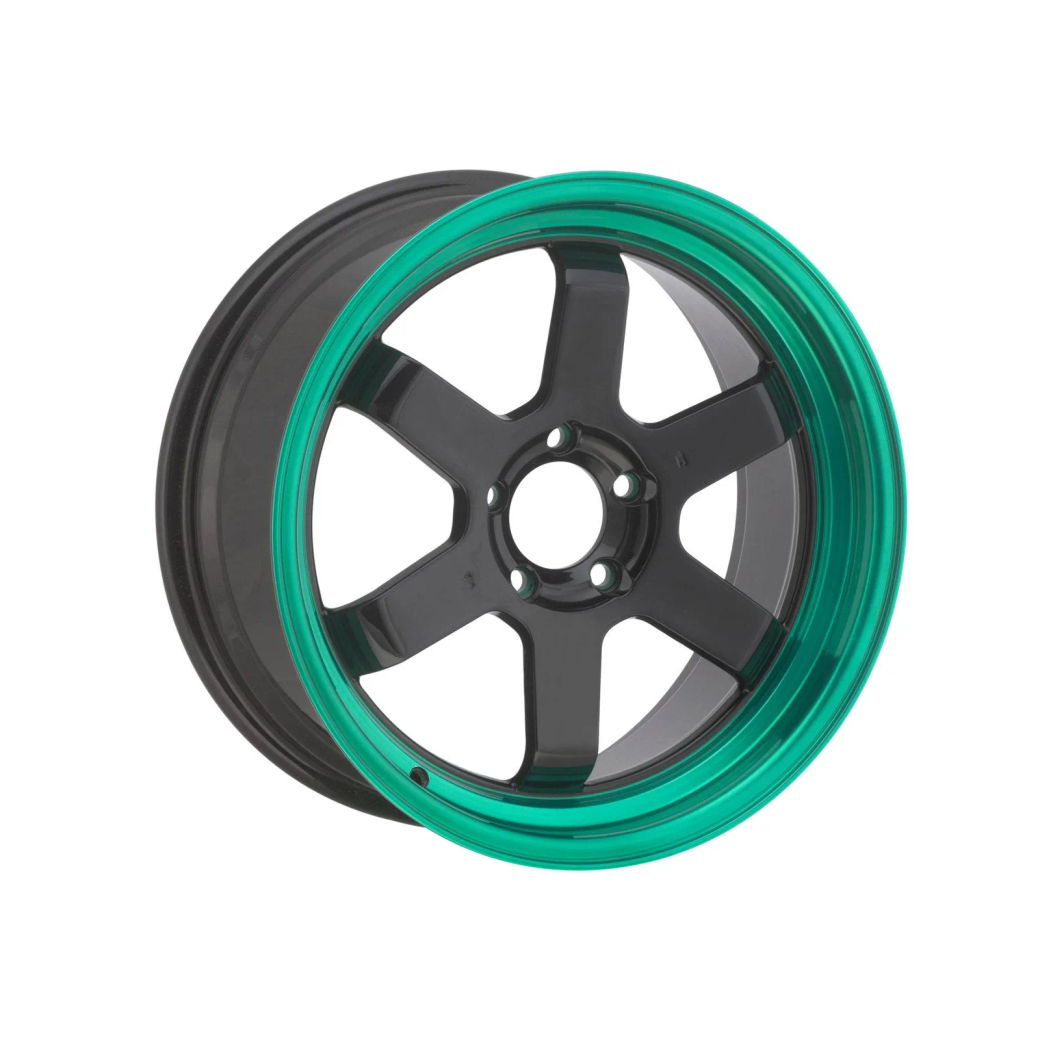 Green Candy, Černý Lesk + CNC Límec — foto 