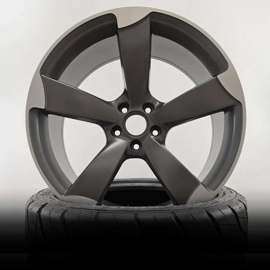 Audi Carbon Charcoal + CNC límce v matu — foto 