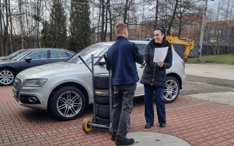 Zapůjčení náhradních kol během renovace kol
