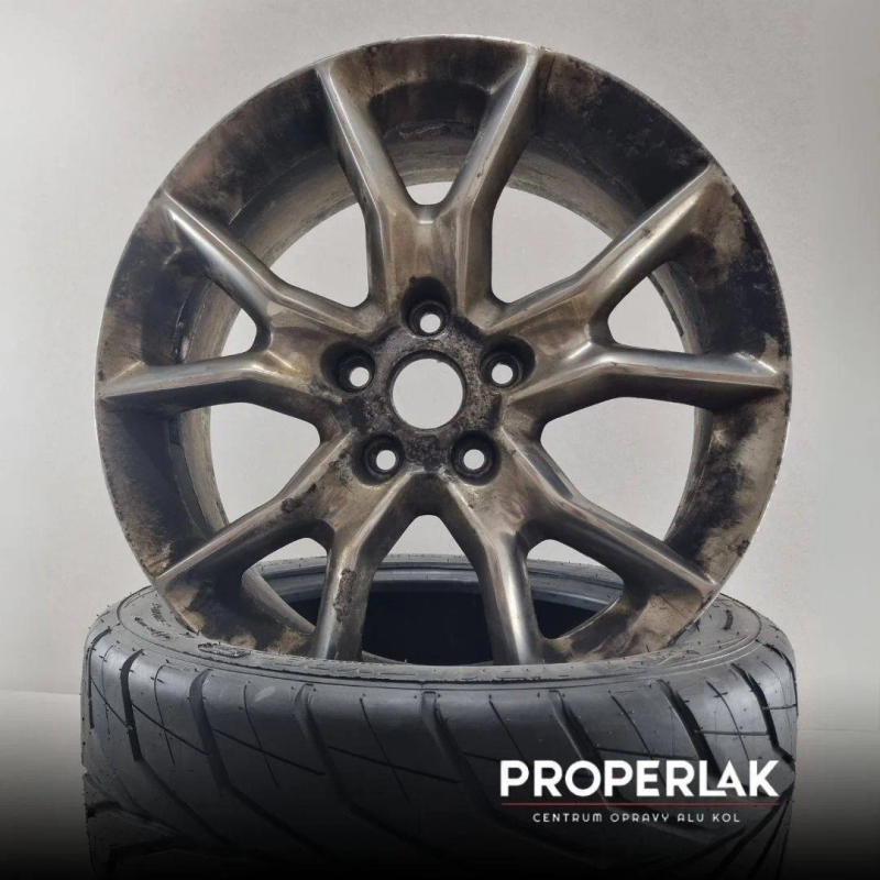 20" JEEP - Hyper Silver – vor der Aufbereitung