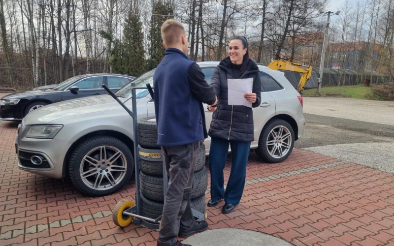 Zapůjčení náhradních kol během opravy ALU kol