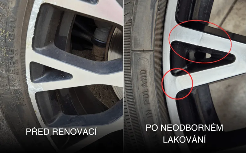 Oprava ALU kol - kvalitní renovace